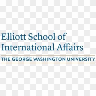 Elliott School George Washington University Logo - Elliott School Of International Affairs Logo Clipart