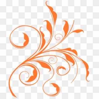Free Icons Png - Orange Swirl Transparent Clipart