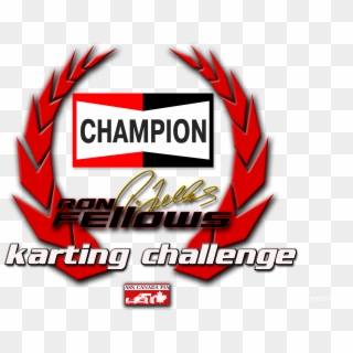 12 May Champion Ron Fellows Karting Challenge Season - Champion Spark Plugs Clipart