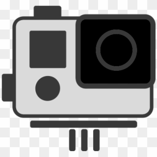 Gopro Hero Camera Png Vector - Transparent Background Camera Clip Art