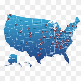 Champion Locations Map - Us Senate Map 2019 Clipart