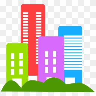 Buildings Free Stock Photo Illustration Of City Buildings - Building Clipart - Png Download