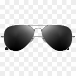 8000 X 2951 19 - Black Aviator Glasses Png Clipart