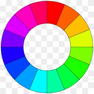 Big Image - Color Wheel 16 Colors Clipart