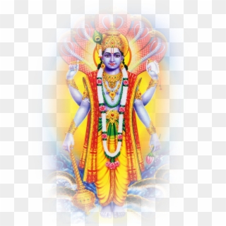 Lord Rama Background Png - Vishnu Hindu God Clipart