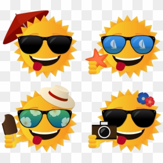 Summer Vector Sun 1656*1655 Transprent Png Free Download - 下 殺 Clipart
