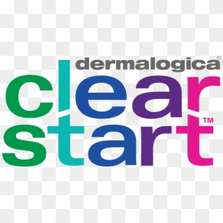 Clear Start Logo Horizontal All Colours - Dermalogica Clear Start Logo Clipart