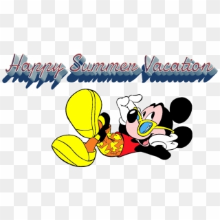 Mickey Mouse Summer Clipart