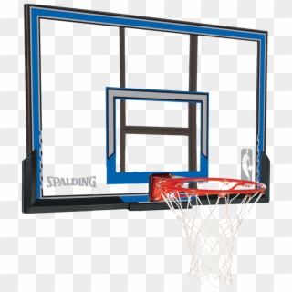 Polycarbonate Backboard And Rim Combo - Spalding Clipart