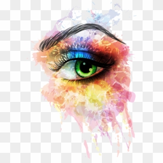 Drawing Eyes Watercolor - Don T Deceive Me Quotes Clipart