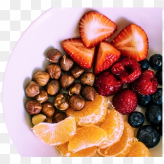 Fruits On Plate - Διατροφη Clipart