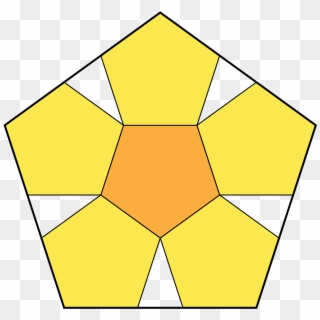 Hexagon Clipart Pentagon Shape - Net Of Pentagon - Png Download