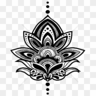 Free Png Lotus Tattoo Small Png Image With Transparent - Mandala Tattoo Png Clipart