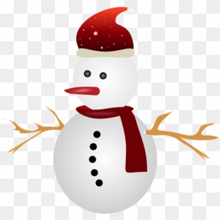 Snowman Christmas Snow - Boneco De Neve Natal Png Clipart