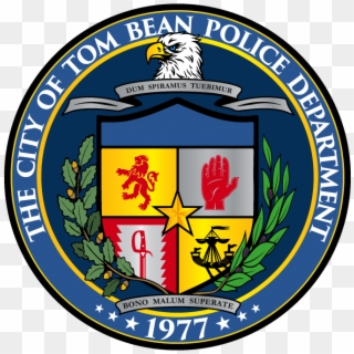 Official Agency Seal/ Coat Of Arms Of The Tom Bean - Emblem Clipart