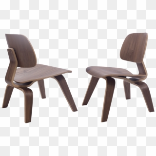 Eames Lounge Chair - Eames Walnut Lounge Chair Lcw Clipart