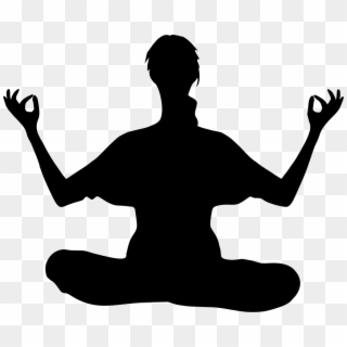 Namaste Peace Meditation Tote Bag, Adult Unisex, Natural - Yoga Clip Art - Png Download