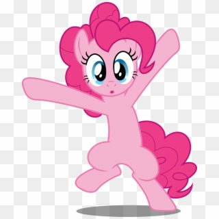 Friends Clipart Png - Mlp Excited Pinkie Pie Transparent Png