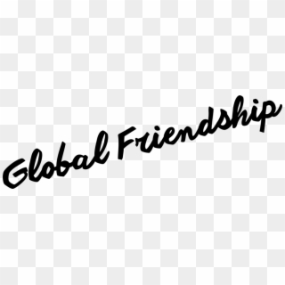 Globalfriendship - Calligraphy Clipart