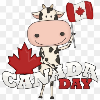 Watercolor Farm Animal Clipart, Cow, Pig, Baby Chick, - Canada Day Clipart Png Transparent Png