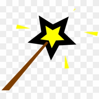 Magic Wand Png - Transparent Background Fairy Wand Clipart