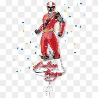 Red Power Ranger - Power Rangers Ninja Steel Merah Clipart