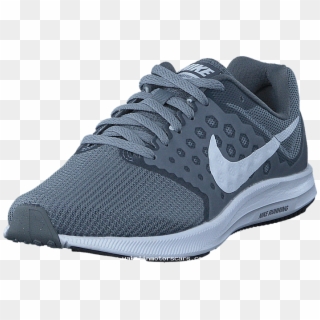 Nike Downshifter 7 Wolf Grey/white/black 60031-76 Womens - Running Shoe Clipart