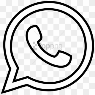Free Png Computer Icon, Telephone Call, Icons, Logos, - Whatsapp Icon Png White Clipart