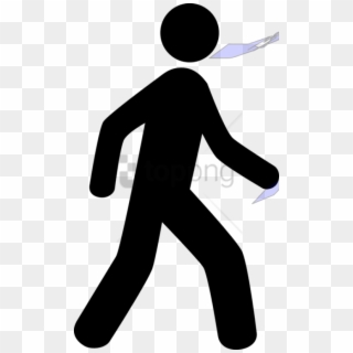 Free Png Computer Icons Walking Hiking Symbol - Stick Man Walking Clipart