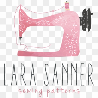 Lara Sanner Patrones De Costura - Maquina De Costura Desenho Vetor Clipart