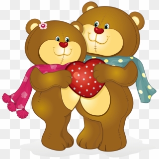 Teddy Bear Valentines Day Vinegar Valentines Clip Art - Teddy Bear Valentine Png Transparent Png