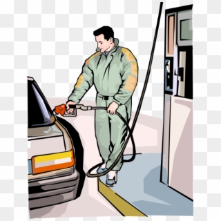 Gas Vector Gasoline Station - Illustration Clipart