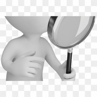 Magnifying Glass Clipart Person - Png Download