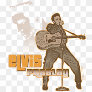 Elvis Presley The Hillbilly Cat Men's Regular Fit T-shirt - Elvis Presley Clipart