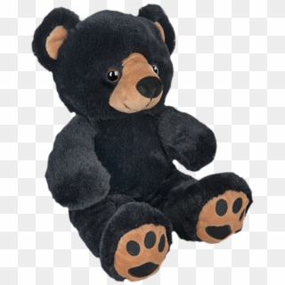Black Teddy Bear - Stuffed Toy Clipart