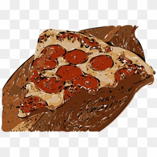 Pizza Slice Pepperoni Png Image - Pizza Clipart