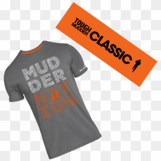 Tough Mudder Free Swag - Long-sleeved T-shirt Clipart
