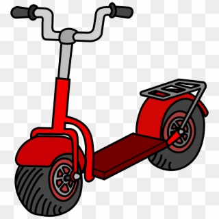 This Free Icons Png Design Of Kick Scooter - Scooter Clipart Transparent Png