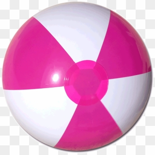 Www - Beachballs - Com - Hot Pink Beach Ball , Png - Pink Beach Ball Png Clipart