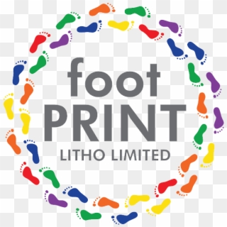 Footprint Services Ltd - Footprints In A Circle Clipart