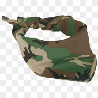 Bandana Camouflage - Bandana Militare Clipart