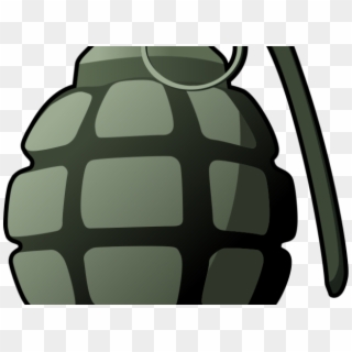 Bomb Clipart Hand - Army Grenade Clipart - Png Download