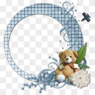 Cadres Et Bordures - Round Baby Frame Png Clipart