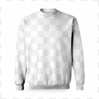 Basic Sweatshirt - Plain White Sweatshirt Png Clipart