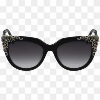 Cat Eye Bling Glasses Png - Plastic Clipart