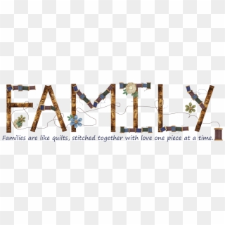 Family Word Art Png Clipart