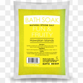 Hawaiian Islands Bath Soak - Hair Care Clipart