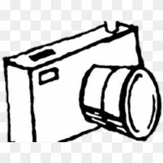 Photo Camera Clipart Outline - Png Download