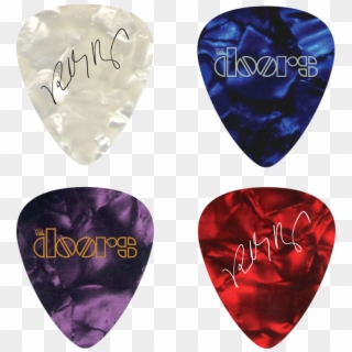Robby Krieger Guitar Pick Set - Doors Clipart