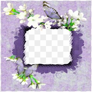 Scrapbook Quick Page Lavender - Birthday Clipart